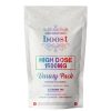 Boost High Dose 500mg THC gummies single pack front view
