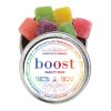 Boost Variety Pack tin with 15 naturally flavoured 20mg THC CBD gummies in assorted flavours