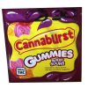 Cannaburst Sour Berry 500mg THC infused gummies bag – chewable cannabis edibles with sour berry flavour