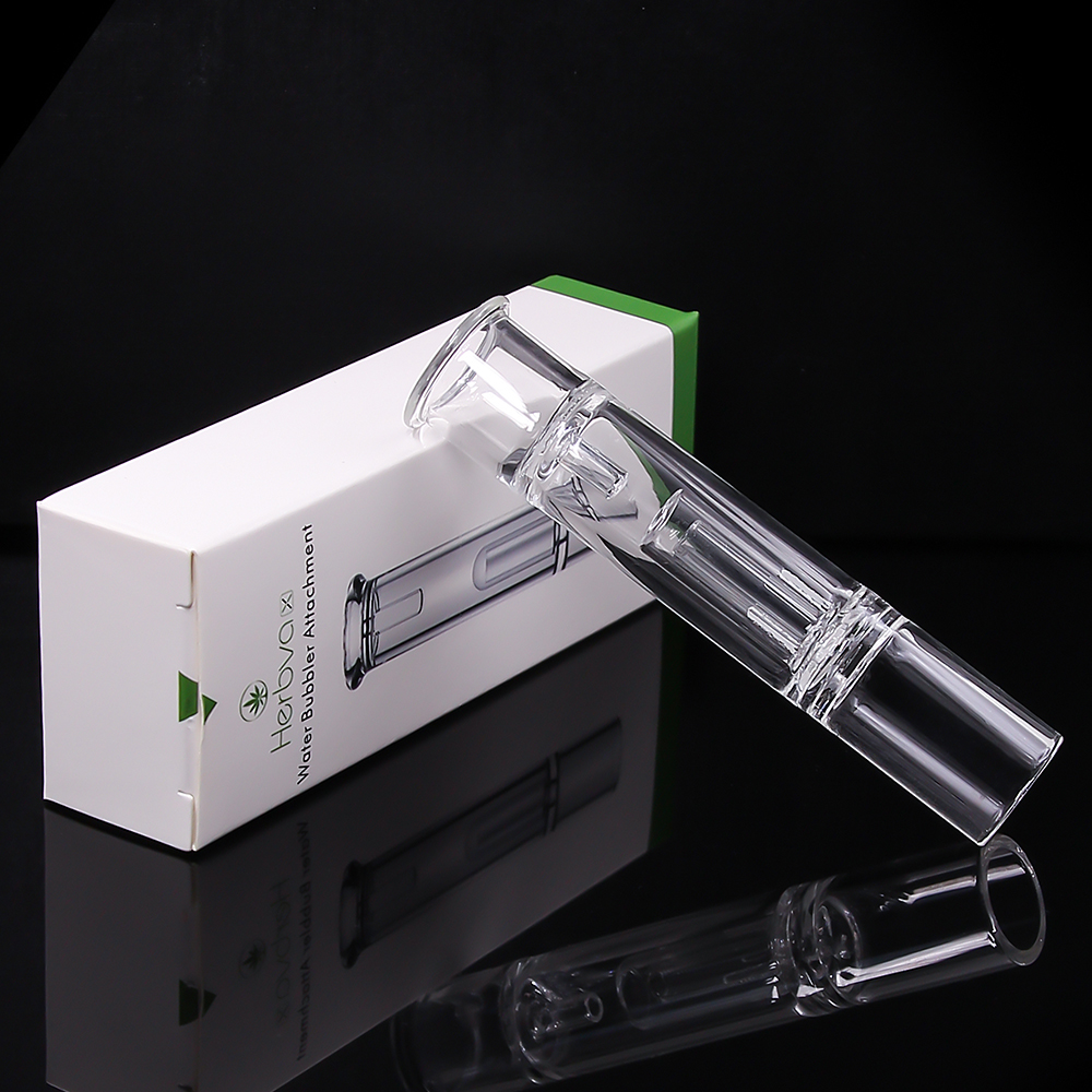 IMG_8800.jpg Herbva X water bubbler attachment front view showing glass chamber