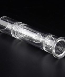 Airistech Herbva X bubbler attachment side profile highlighting rubber grommet connection