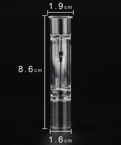 Water bubbler attachment for Herbva X vaporizer showing water fill chamber