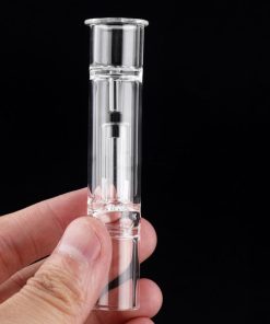 Herbva X vape pen with water bubbler attachment assembled and ready to use