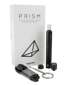 KandyPens Prism oil vaporizer front view showing compact design and mouthpiece