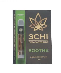 3Chi broad-spectrum CBD vape cartridge 1ml front view
