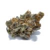 Dolato indica flower colas displaying light-to-dark green and red-wine purple hues with bright orange pistils and dense diamond-like trichome coverage