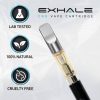 Exhale CBD vape cartridge 400mg broad spectrum with natural terpenes
