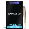 Exhale CBD pre-rolls pack showing 5 full spectrum hemp flower joints