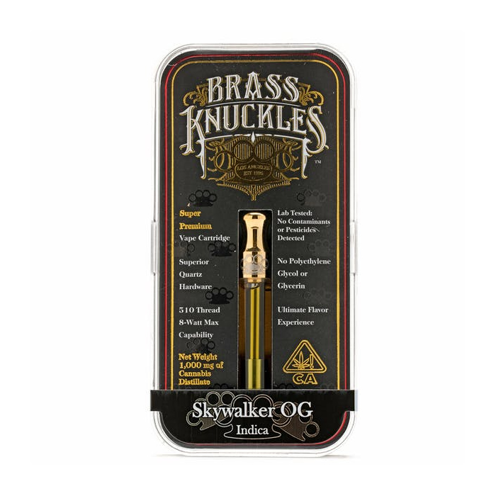 IMG_8979.jpg Brass Knuckles Skywalker OG 1 gram indica vape cartridge with packaging