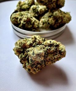 Sour Diesel Cannabis Strain Buds - Bright Green with Orange Hairs