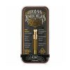 Brass knuckles tactical self-defense weapon, metal impact tool for combat training.