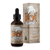 Koi CBD Oil Tincture in 30ml bottle with natural hemp leaves