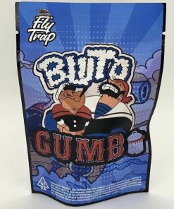 Gumbo Bluto bluetooth stereo speaker with rich bass and waterproof design.