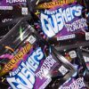 Gusher Gummies: fruity, juicy candy with soft, bursting center—perfect snack!