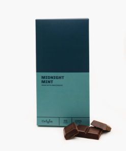 Dark Chocolate Bar - Midnight Mint with Crispy Mint Pieces