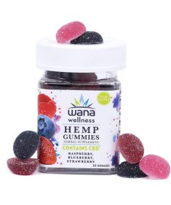 Wana Wellness Hemp Gummies - CBD-infused gummies for relaxation and wellness