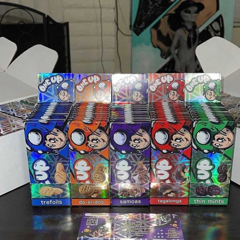 One-Up Psilocybin Chocolate Bar — organic vegan magic mushroom chocolate edible in luxury packaging