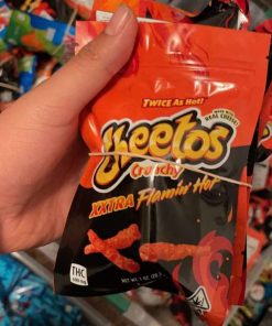 Flamin' Hot Cheetos Edible Pot Chips - 600mg THC Spicy Snack