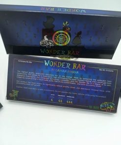 Wonder Bar mushroom chocolate pack by Canna Banana — premium psilocybin chocolate bar available at Florida Gas Packs