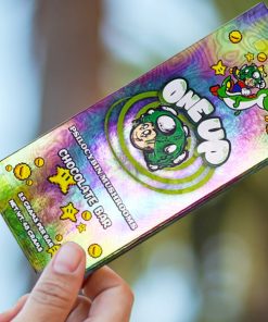 One Up Mushroom Chocolate Bar - Psychedelic 100mg THC Infused Dark Chocolate