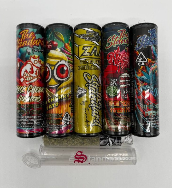 Baby Jeeters Hashholes authentic – Authentic Baby Jeeters Hashholes by The Standard — hash-infused pre-roll available at Florida Gas Packs dispensary