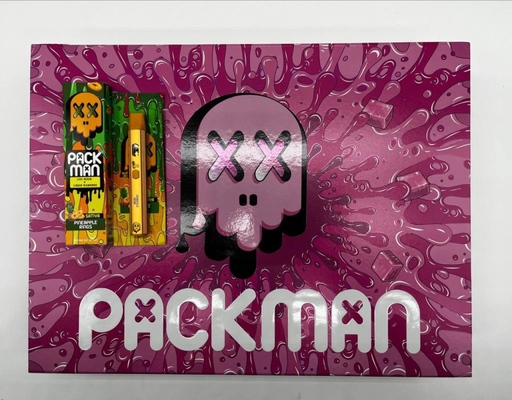 Authentic Packman 2g Disposable vape pen available at Florida Gas Packs dispensary