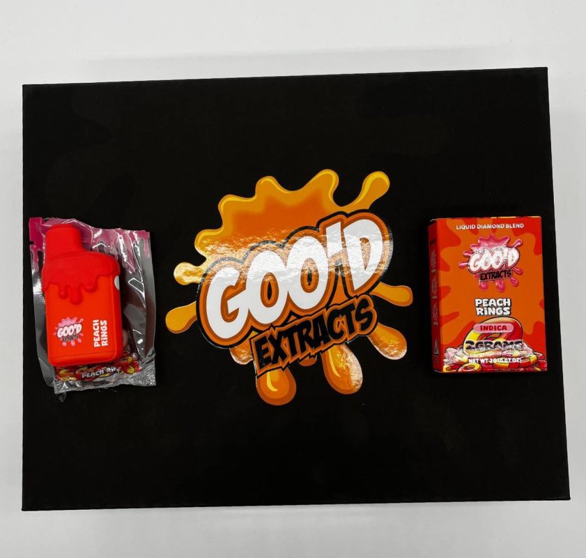 Goo'd 2g Disposable Vape pen — authentic 2-gram cannabis disposable available at Florida Gas Packs