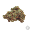 Royal Dream sativa hybrid cannabis strain dense minty green nugs with amber hairs and trichome coating