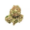 Banana OG indica-dominant hybrid cannabis flower with light green buds and brown hairs