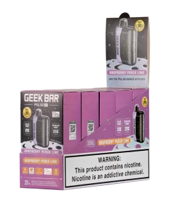 Geek Bar Pulse X 25k Raspberry Peach Lime Disposable Vape