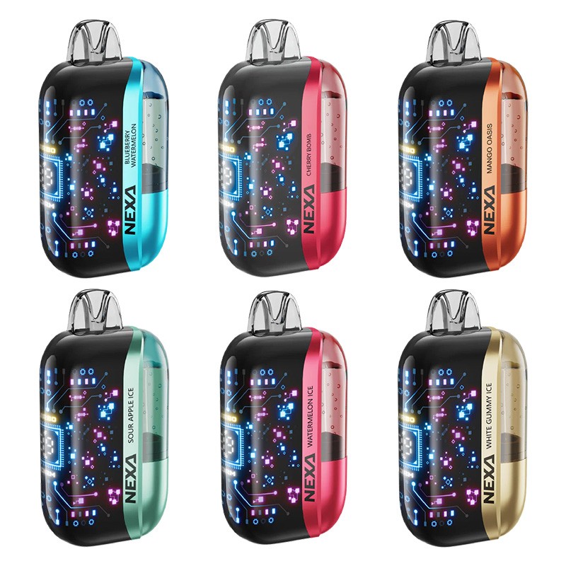 NEXA Ultra 50K Disposable Vape front view showing compact ergonomic design and sleek finish