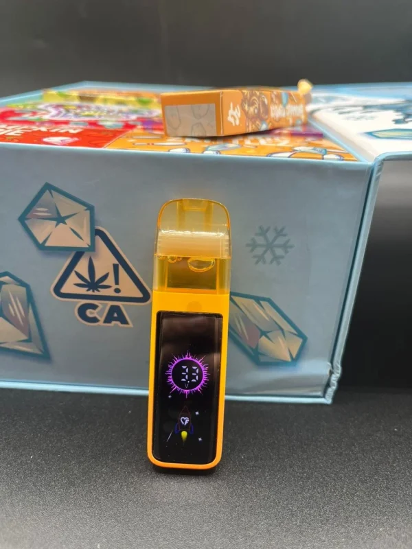3g disposable vape pen shown upright on a clean white background, slim and compact design