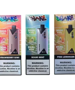 Shake Bar 9000 Vape - Premium Disposable E-Cigarette with 9000 Puffs